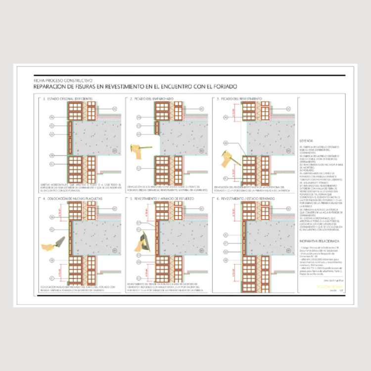 Imagen de Proyecto para la rehabilitación de fachada en edificio de gran altura