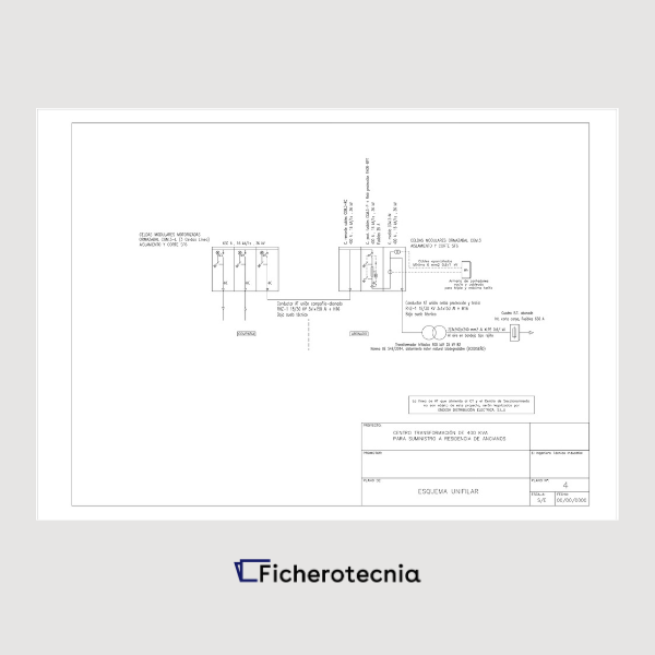 Planos transformador completos en dwg y pdf