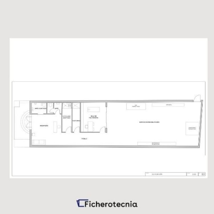 Imagen de Planos para una clínica de fisioterapia