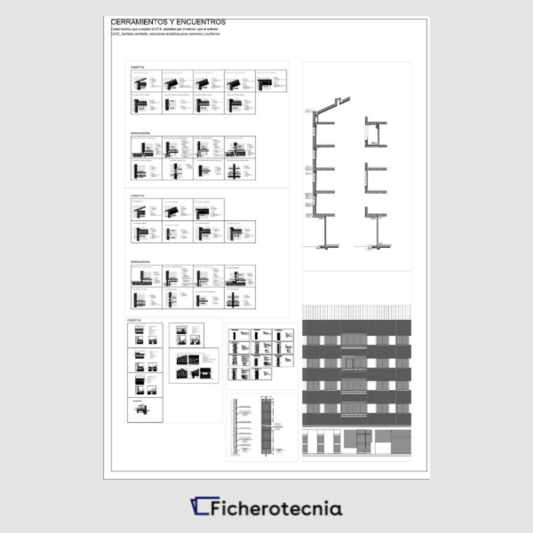 Imagen de Catalogo de detalles constructivos para construcciones actuales en base al CTE