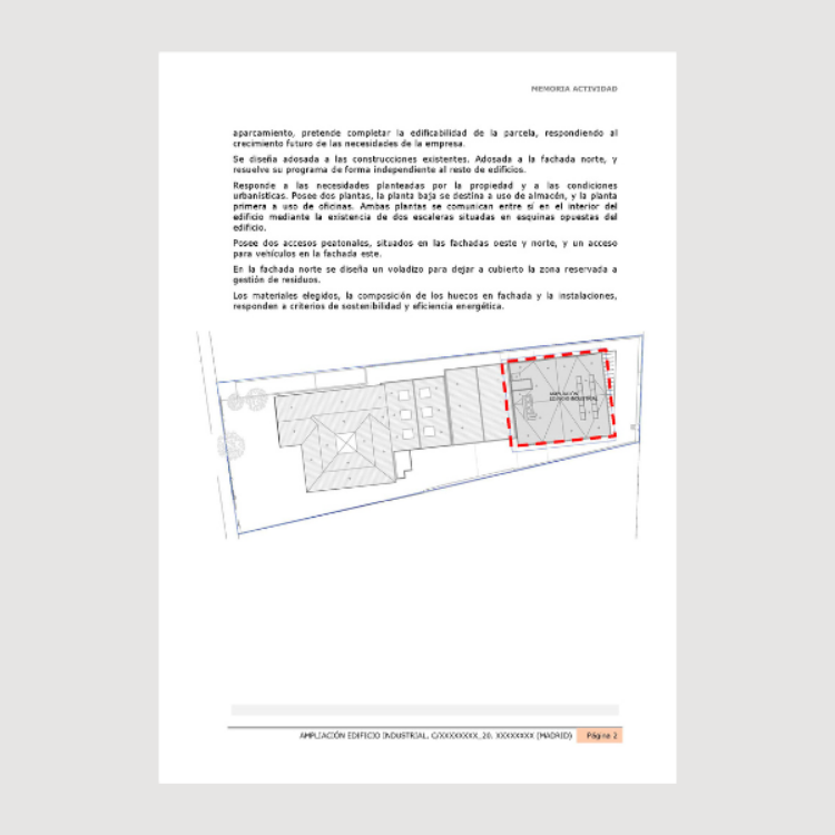 Imagen de Proyecto de actividad de almacén de distribución de productos alimenticios