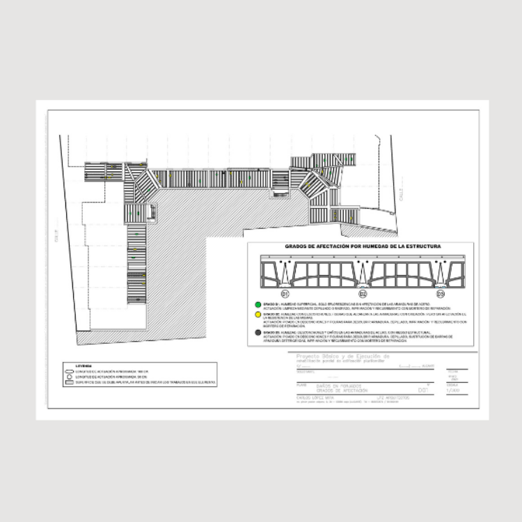 Imagen de Proyecto de rehabilitación en urbanización de viviendas adosadas