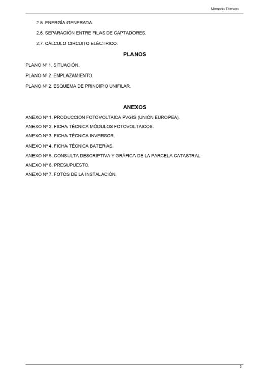 Imagen de Documentación personalizada para memoria fotovoltaica de hasta 10kW