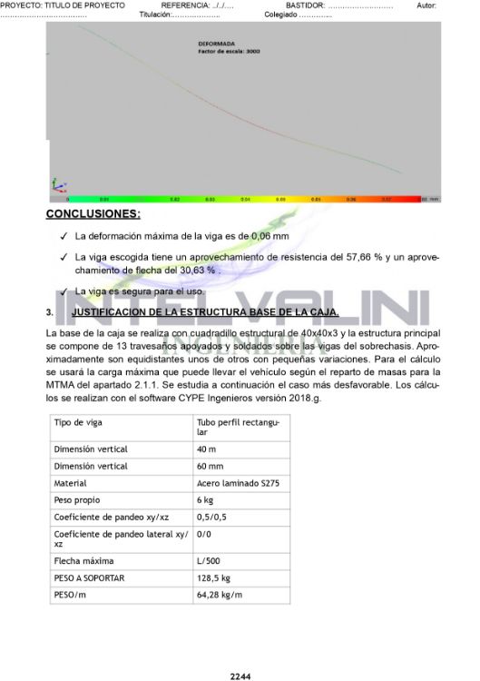 Imagen de Proyecto para reforma integral de camión marca IVECO 40C11