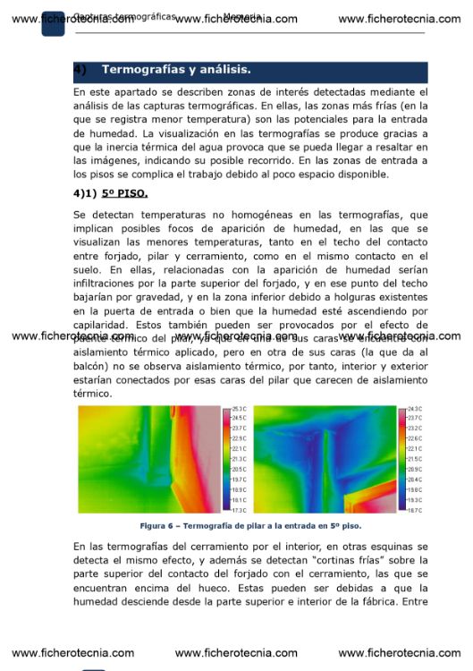 Imagen de Informe termográfico en edificio para determinar posibles causas de infiltraciones