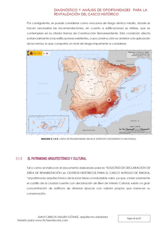 Imagen de Plan director para realizar una propuesta de regeneración del casco histórico de una población