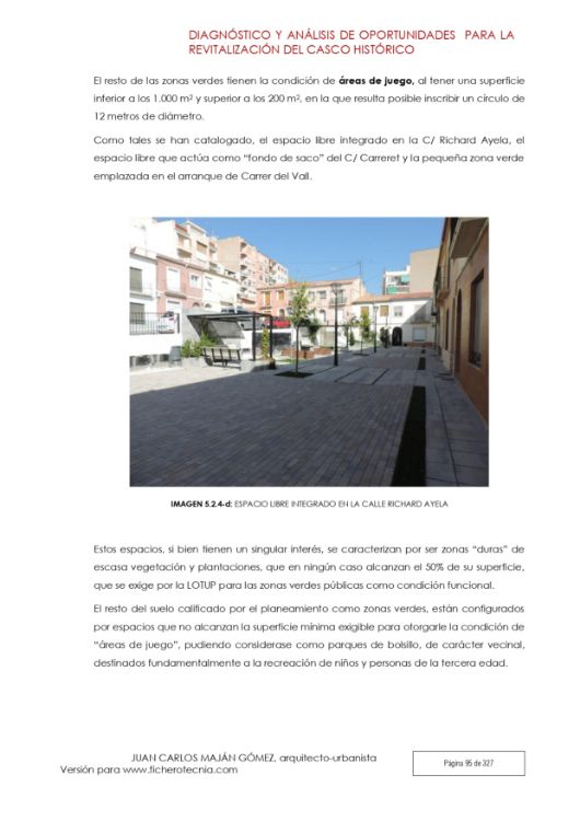 Imagen de Plan director para realizar una propuesta de regeneración del casco histórico de una población