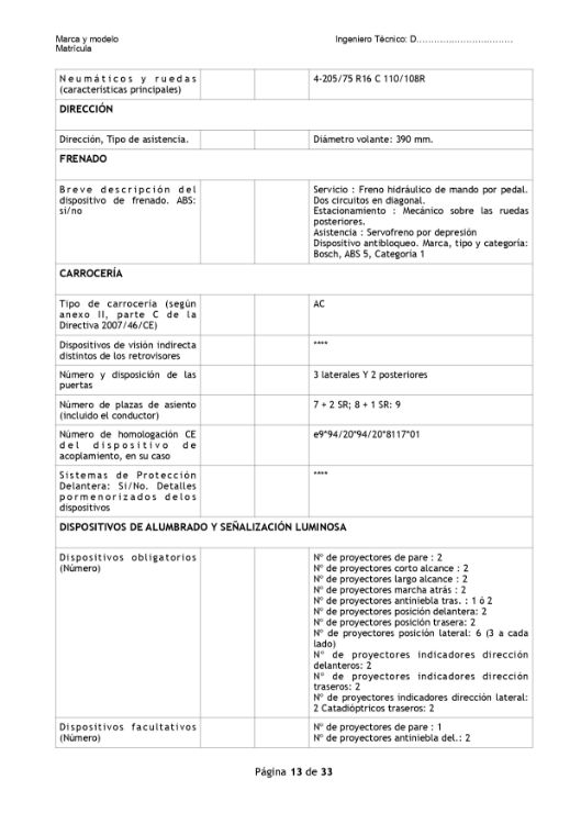 Imagen de Proyecto homologación bola de remolque en furgoneta