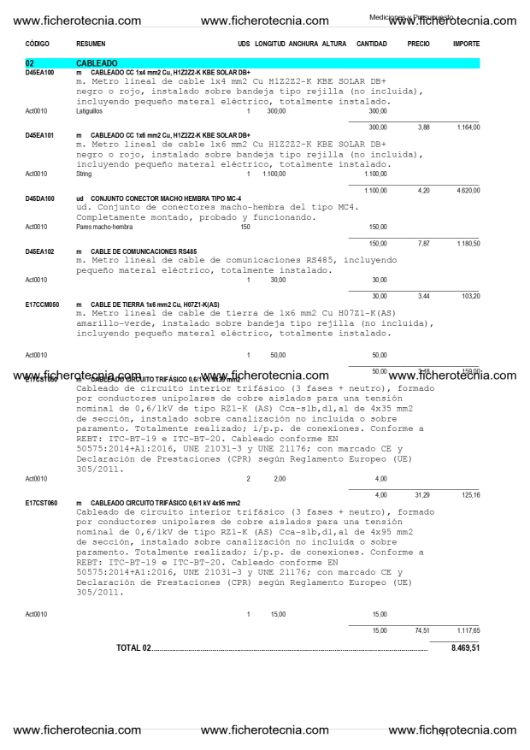 Imagen de Documentación personalizada para proyecto de instalación fotovoltaica de hasta 100kW 