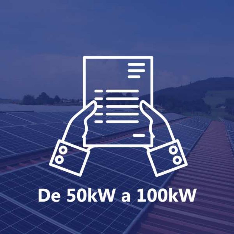 Imagen de Documentación personalizada para proyecto de instalación fotovoltaica de hasta 100kW 