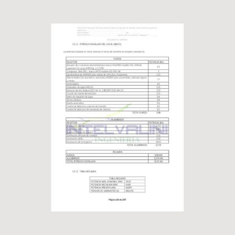 Imagen de Proyecto para un taller mecánico con desclasificación zonas ATEX