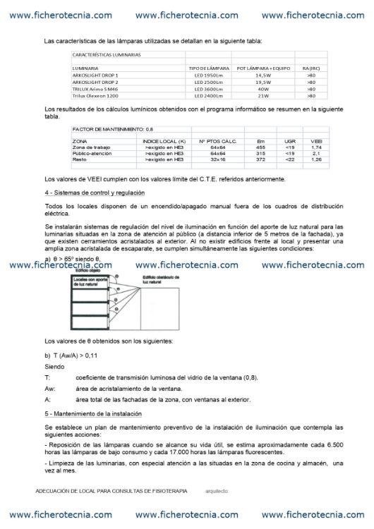 Imagen de Proyecto de adecuación de local para una clínica de fisioterapia