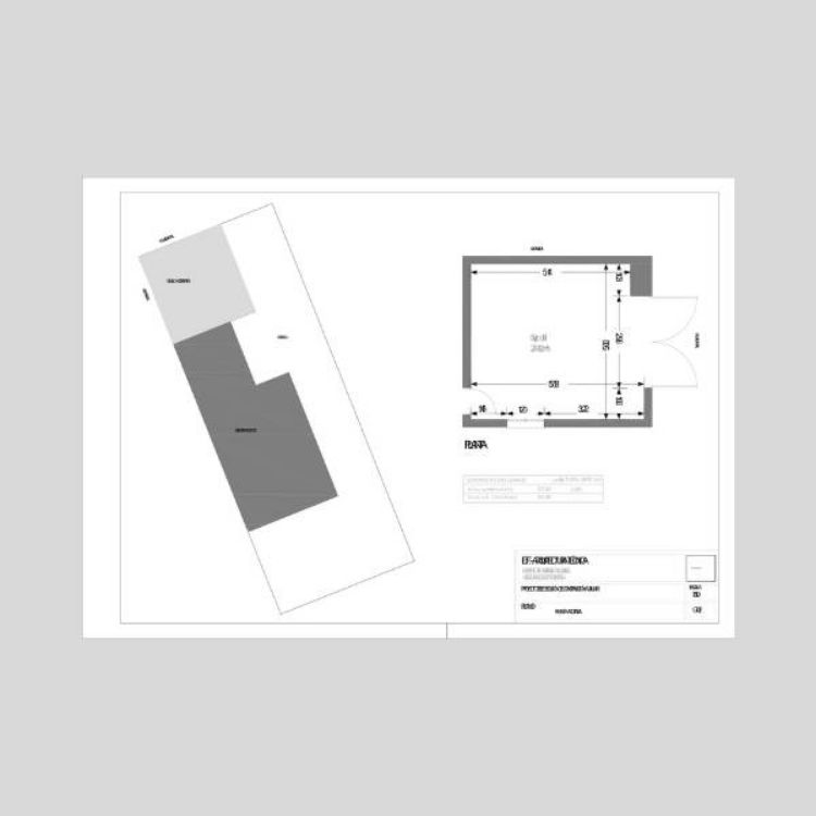 Imagen de Proyecto de ejecución de garaje exterior