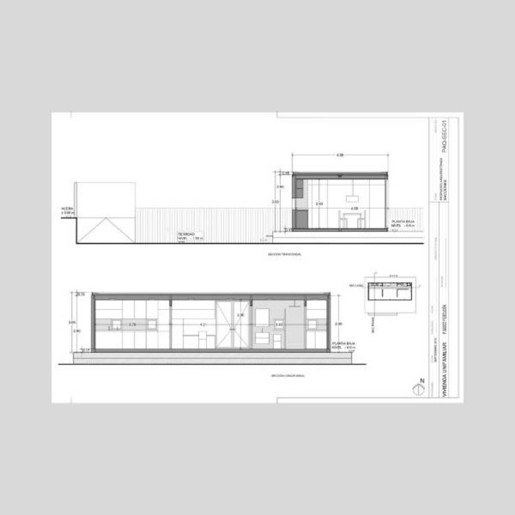 plano para construir una casa con contedor marítimo