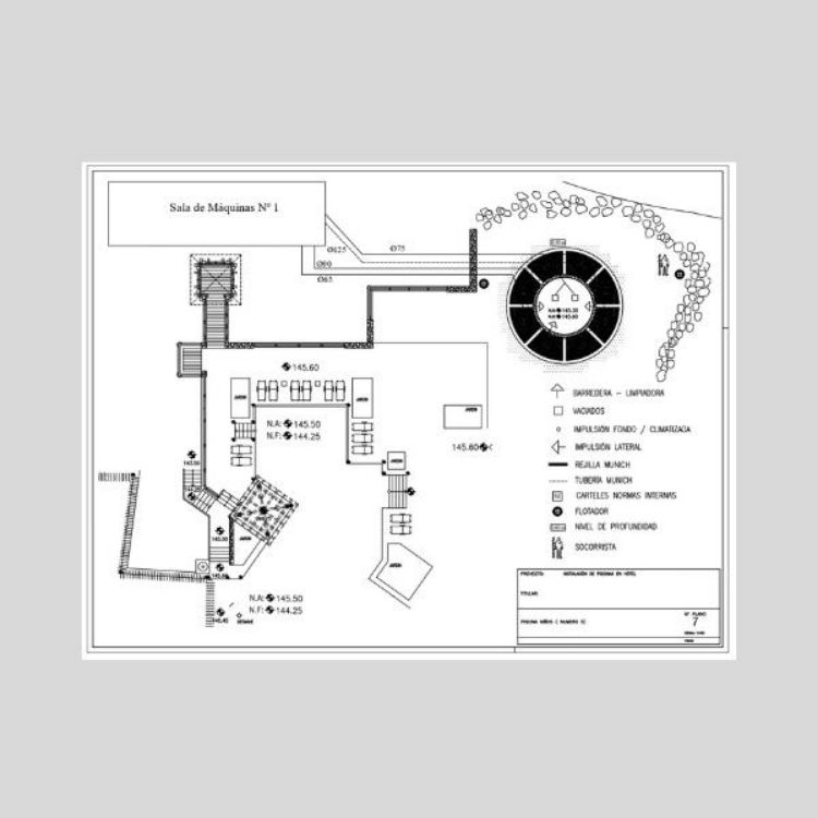 Imagen de Proyecto de climatización de piscina en hotel