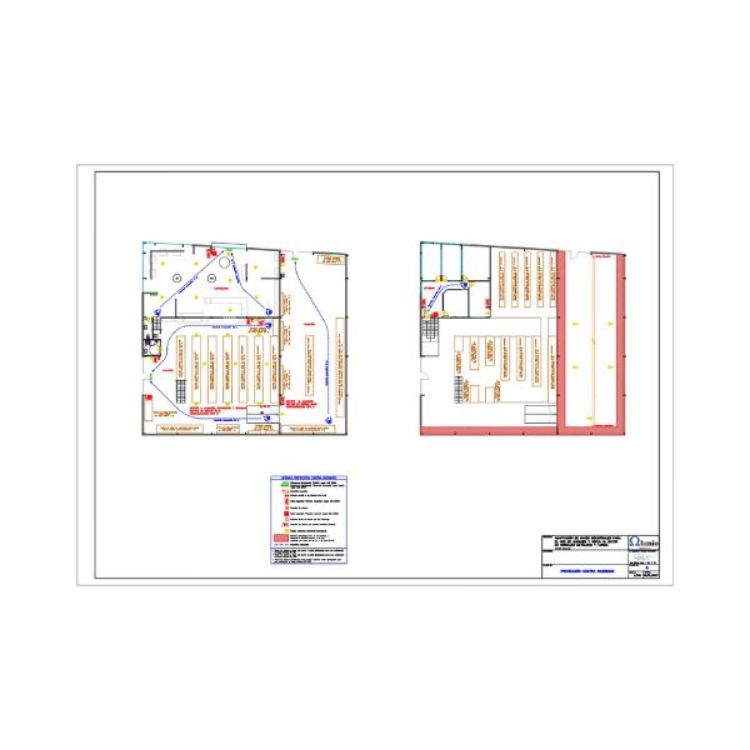 Imagen de Proyecto de nave industrial para almacenamiento y venta al por mayor