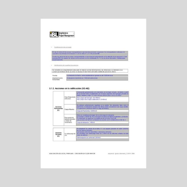 documentación editable para adecuar local a cafeteria
