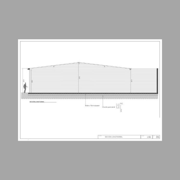 Imagen de Proyecto para ejecutar una nave para almacenamiento