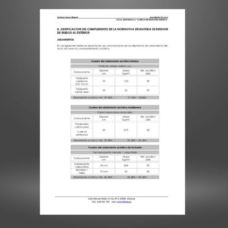 Imagen de Proyecto de apertura para una clínica de medicina estética