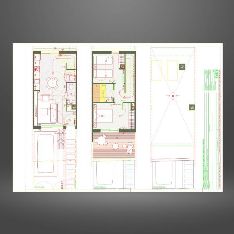 Imagen de Proyecto de ejecución de 10 viviendas adosadas