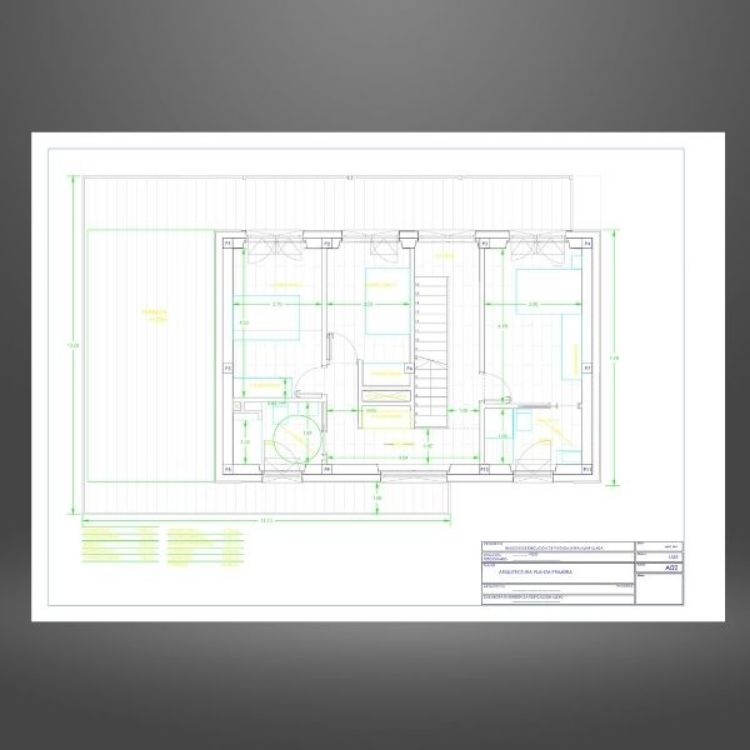 Imagen de Planos  y detalles constructivos de fachada SATE  