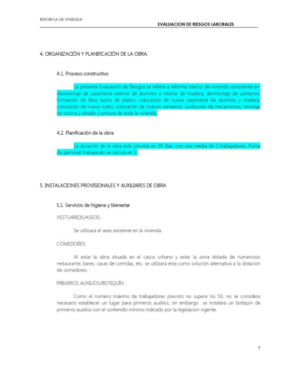 ficha editable evaluación riesgos laborales en construcción