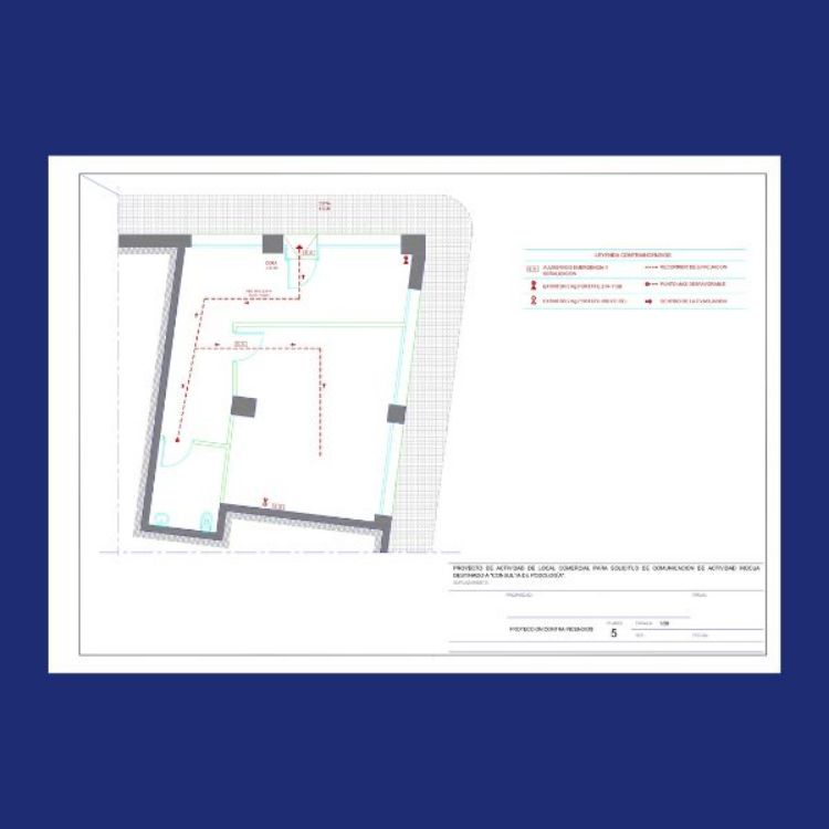 Imagen de Proyecto de apertura para clínica podológica