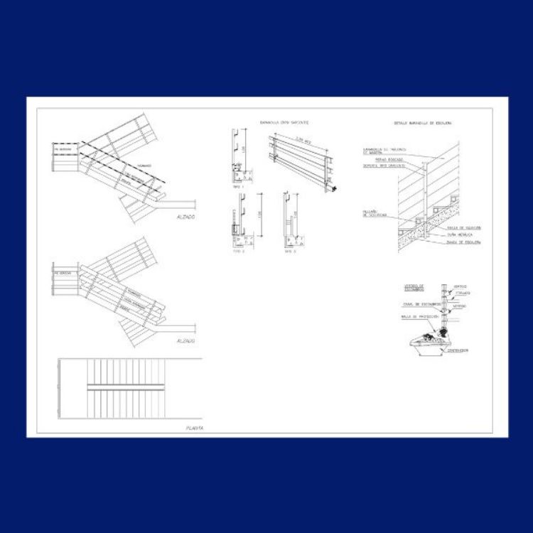 Detalles de un plano de seguridad