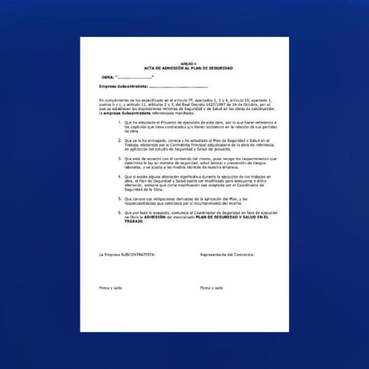 descargar contrato de subcontratación en ficherotecnia
