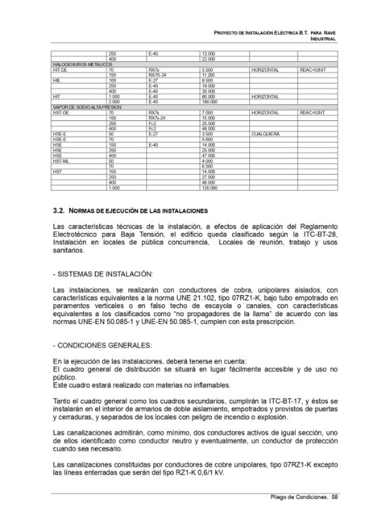 Imagen de Proyecto eléctrico de una nave industrial con uso administrativo