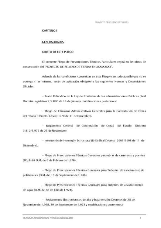 Imagen de Proyecto de movimiento de tierras para relleno