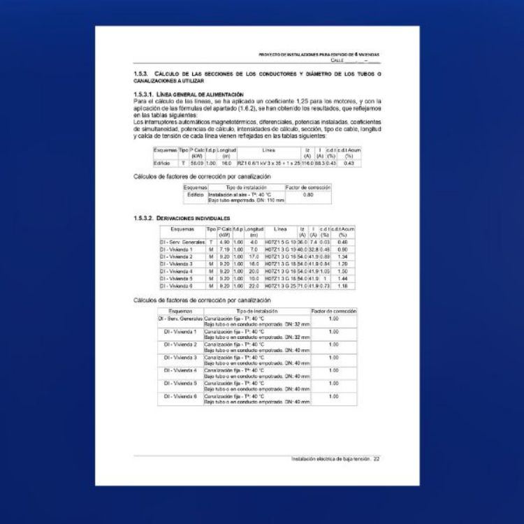 Imagen de Proyecto de instalaciones completo de un edificio de alta eficiencia energética