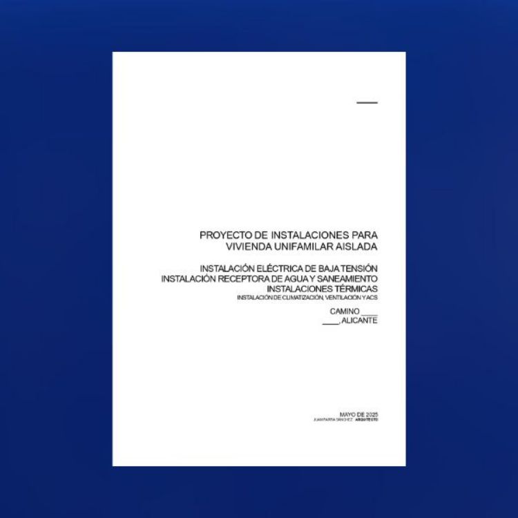 Imagen de Proyecto eléctrico de una vivienda unifamiliar PDF,DOCX, BC3 Y DWG
