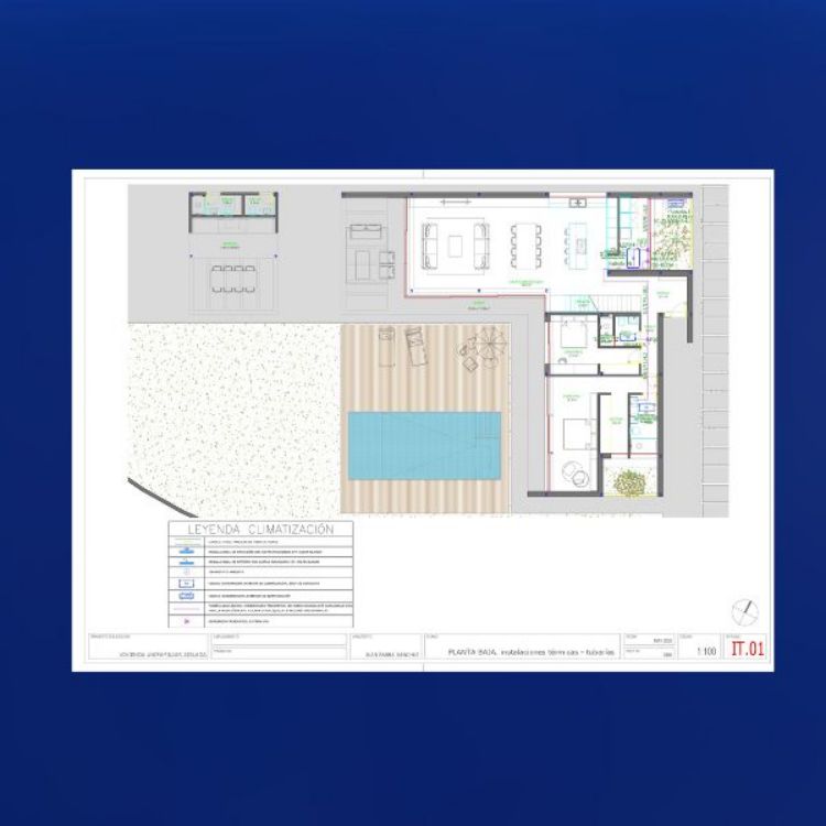 Imagen de Proyecto eléctrico de una vivienda unifamiliar PDF,DOCX, BC3 Y DWG