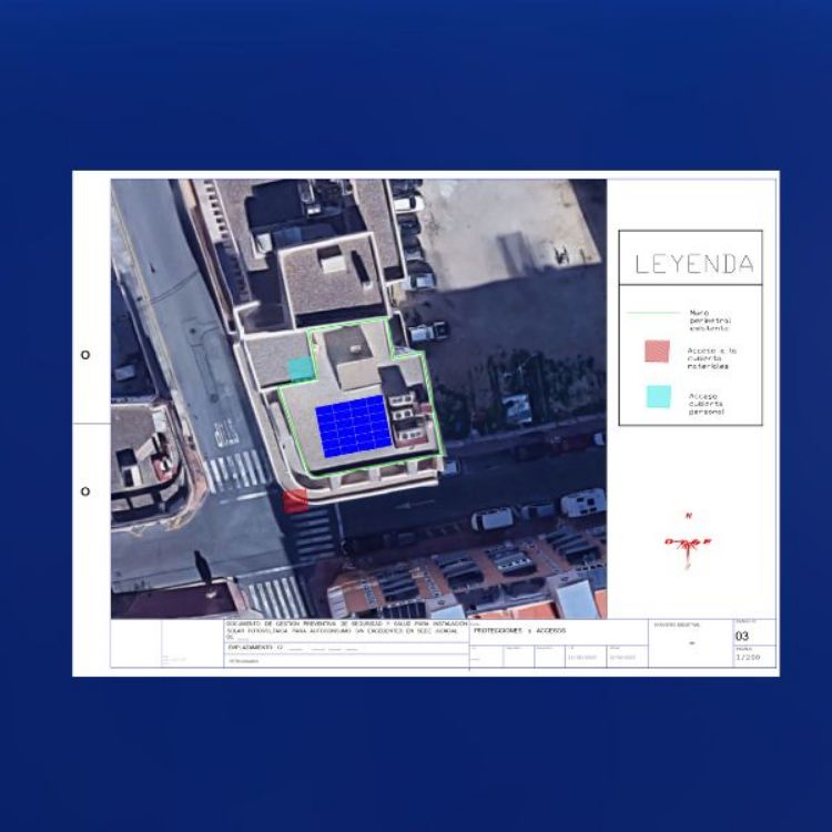 Imagen de Plan de seguridad y salud en instalación fotovoltaica
