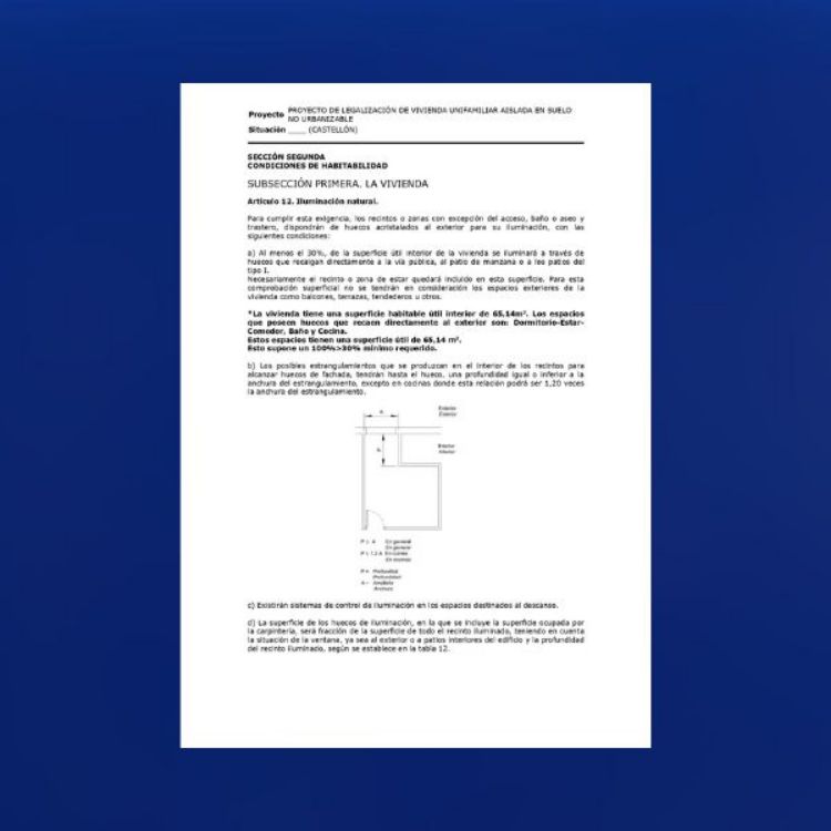 Imagen de Proyecto legalización de vivienda