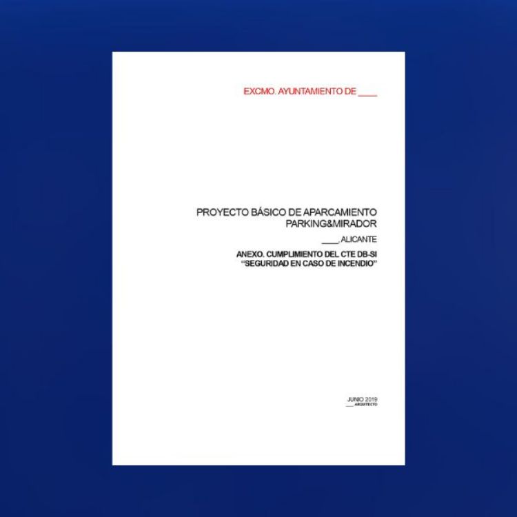 Imagen de Proyecto eléctrico de baja tensión para un parking público