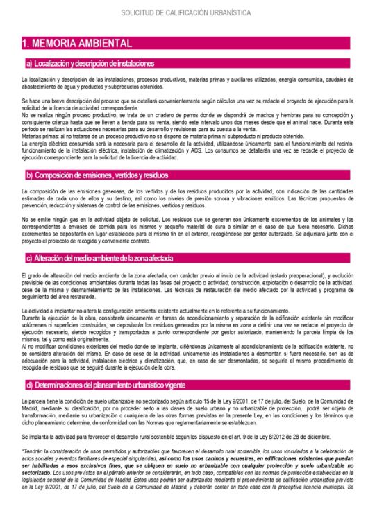 Imagen de Proyecto de nave agricola para la guarda o cría de perros