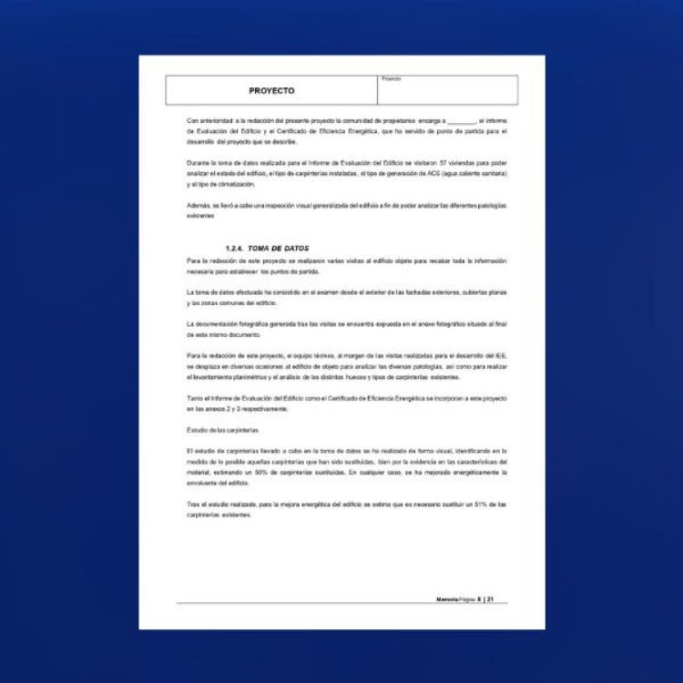 Imagen de Proyecto eficiencia energética edificio