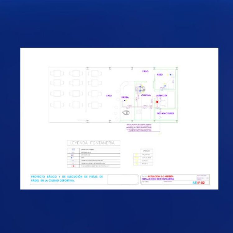 Imagen de Proyecto de instalaciones para pistas de pádel