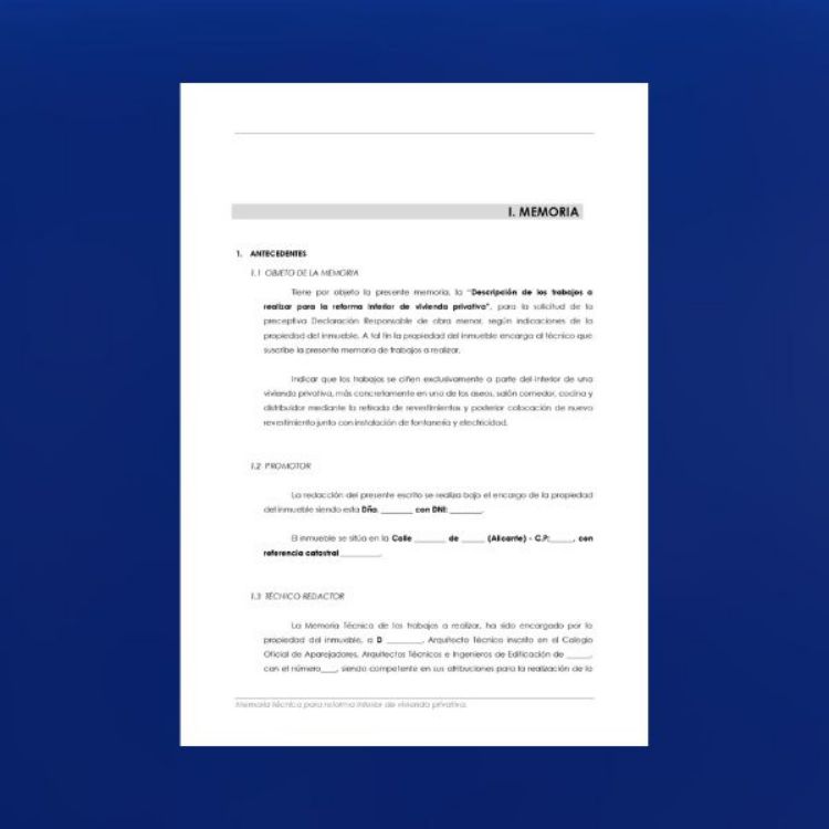 Imagen de Declaración responsable de obra