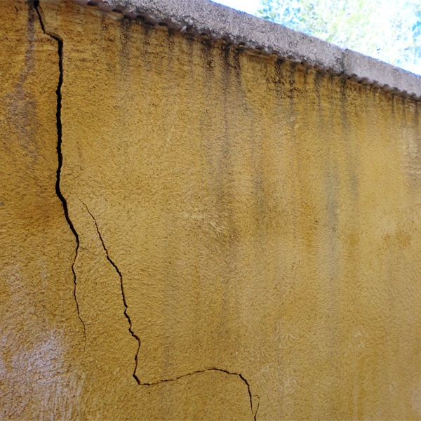 Proyecto de muro de contención de tierras entre parcelas