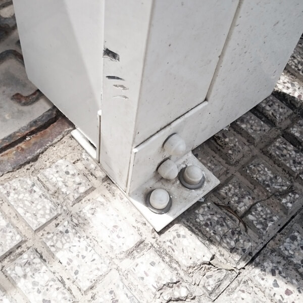 Informe de legalización de un toldo en la vía pública