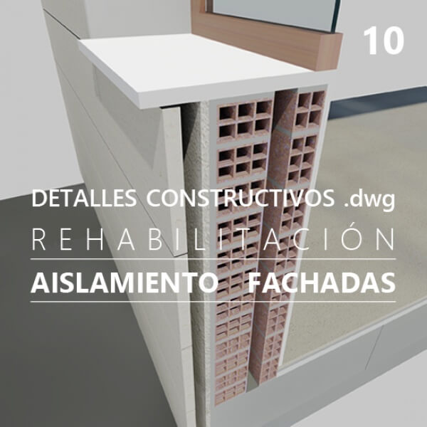 Detalles constructivos de fachada
