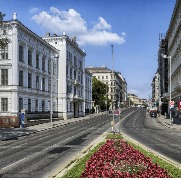 Proyecto de urbanización de calles en un centro urbano