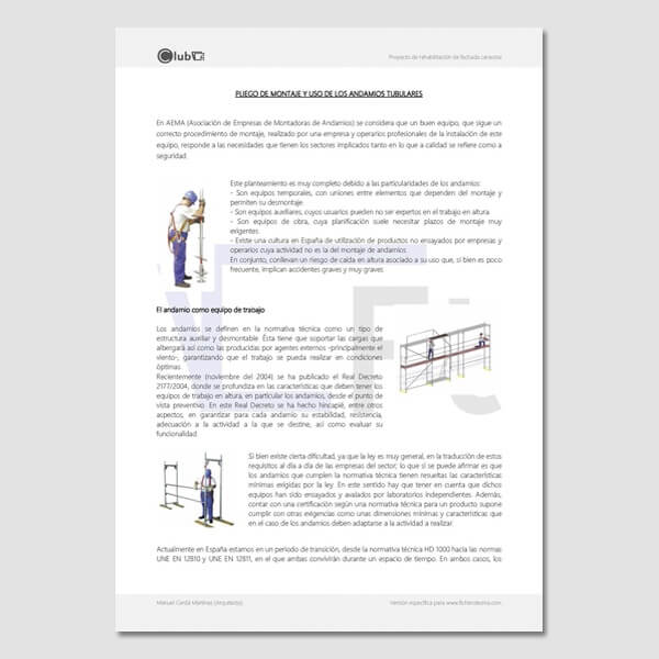 Informe de rehabilitación en fachada con ladrillo caravista - Imagen 3