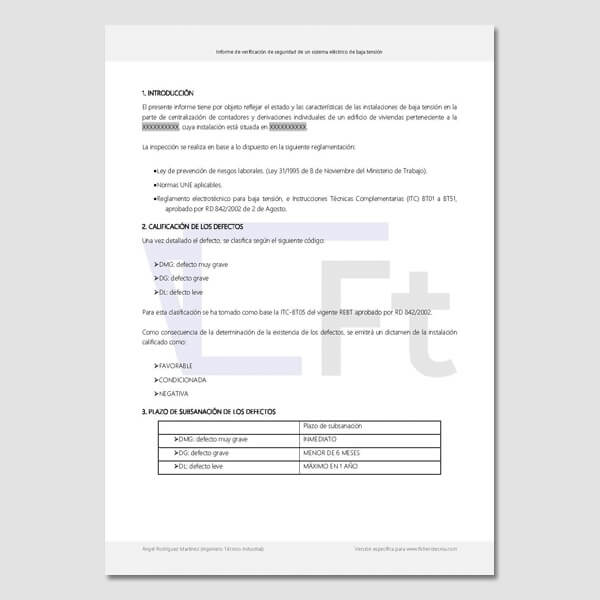 Estudio básico de seguridad y salud en instalación eléctrica - Imagen 2