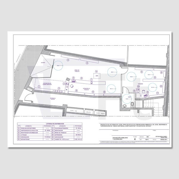 Proyecto de apertura de un estanco - Imagen 5