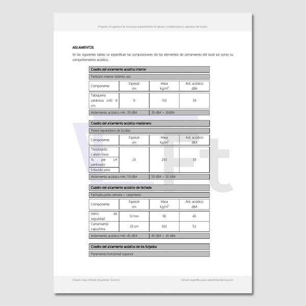 Proyecto de apertura de un estanco - Imagen 4