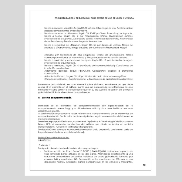Proyecto cambio uso local a vivienda pdf - Imagen 3